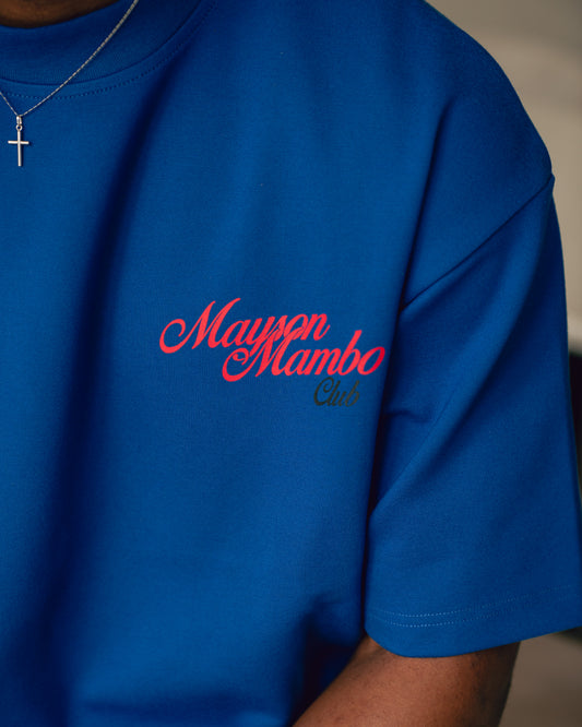 Mayson Mambo Breakfast Club T-shirt  - Blue