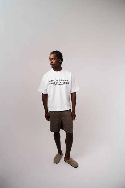 House Of Atelier tee - White